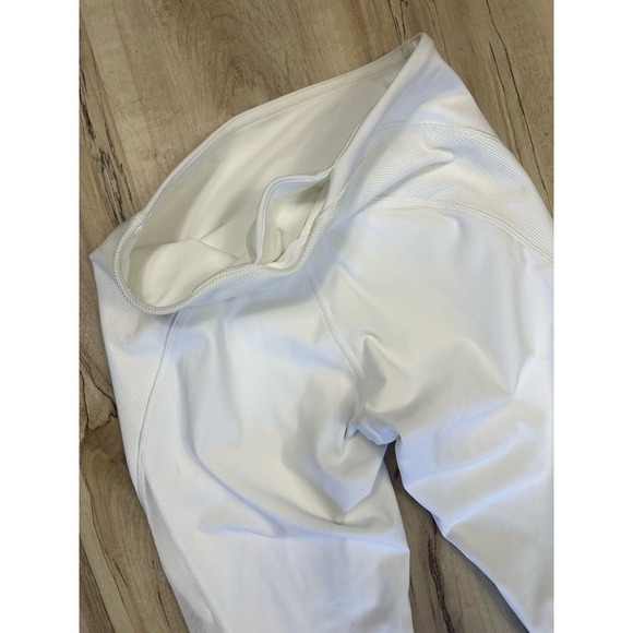 Lululemon clear the court white mesh leggings - Picture 8 of 9